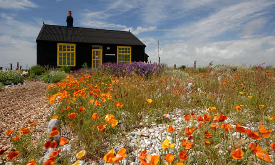 Jarman’s cottage at Dungeness in Kent.