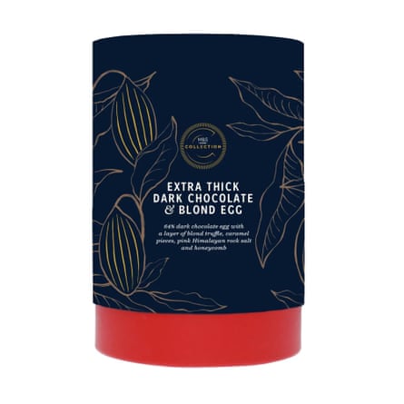M&S Collection Extra Thick Dark Chocolate & Blond Egg