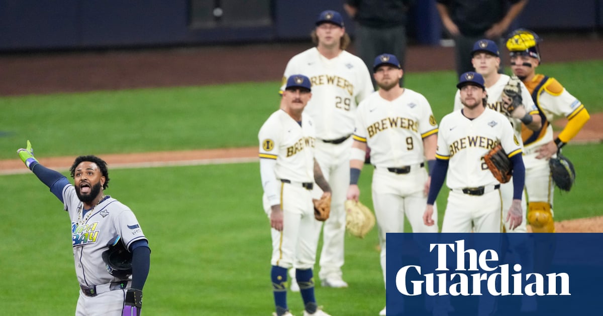 Brewers survive chaotic ninth-inning replay drama to beat Rays in World Series opener