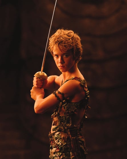 Jeremy Sumpter as Peter Pan.