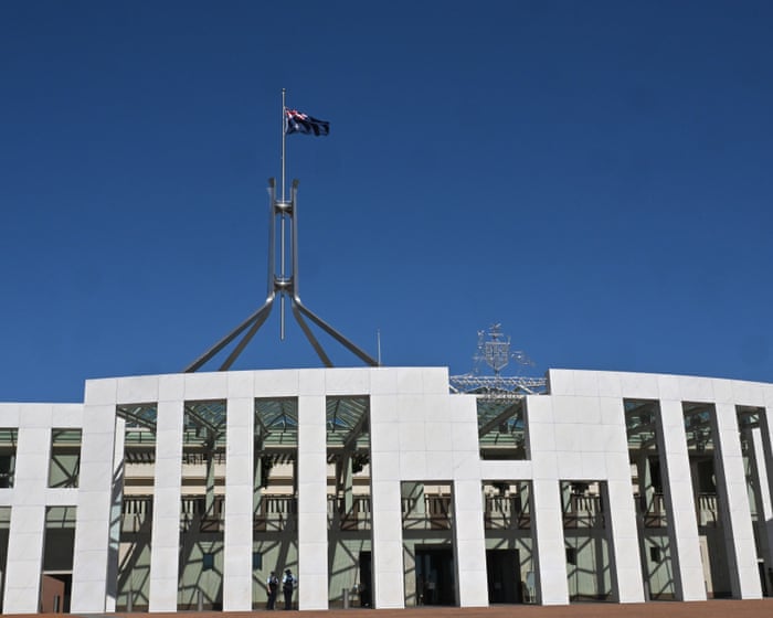 Australia politics live: MPs to pay tribute to Helen Haines as parliament resumes; Hanson says One Nation cartoons ‘not going anywhere’