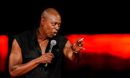 Dave Chappelle on stage