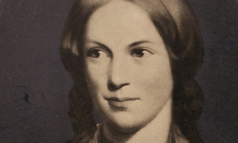detail from portrait of Charlotte Brontë, circa 1840.<br>