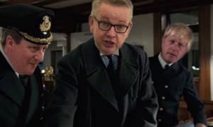 A video still from Brexit: A Titanic Disaster.