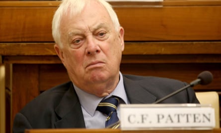 Chris Patten, who was the last British governor of Hong Kong, has described China’s actions towards Australian exports as ‘loutish behaviour’.