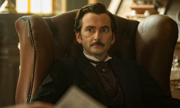 David Tennant as Phileas Fogg in Around the World in 80 Days.