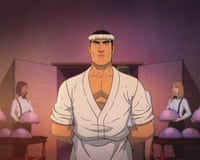 Get Jiro. Sushi master Jiro voiced by Brian Tee in Get Jiro.