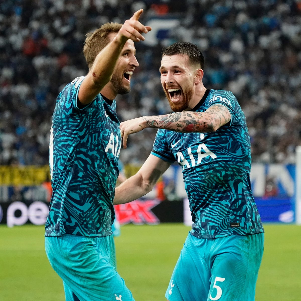Olympique de Marselha 1 x 2 Tottenham