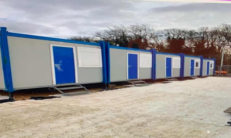 Founder of Care4Calais Clare Moseley described the accommodation as ‘flimsy Portakabins’.