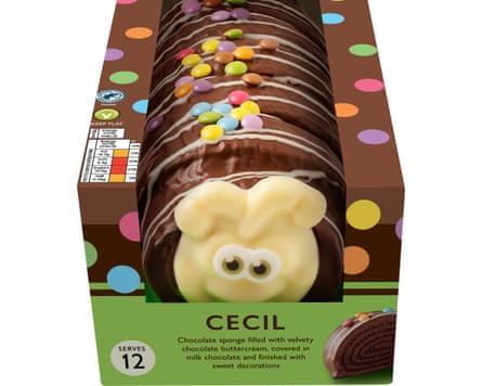 Waitrose’s Cecil caterpillar cake