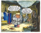 Martin Rowson on King Charles’s visit to the US – cartoon