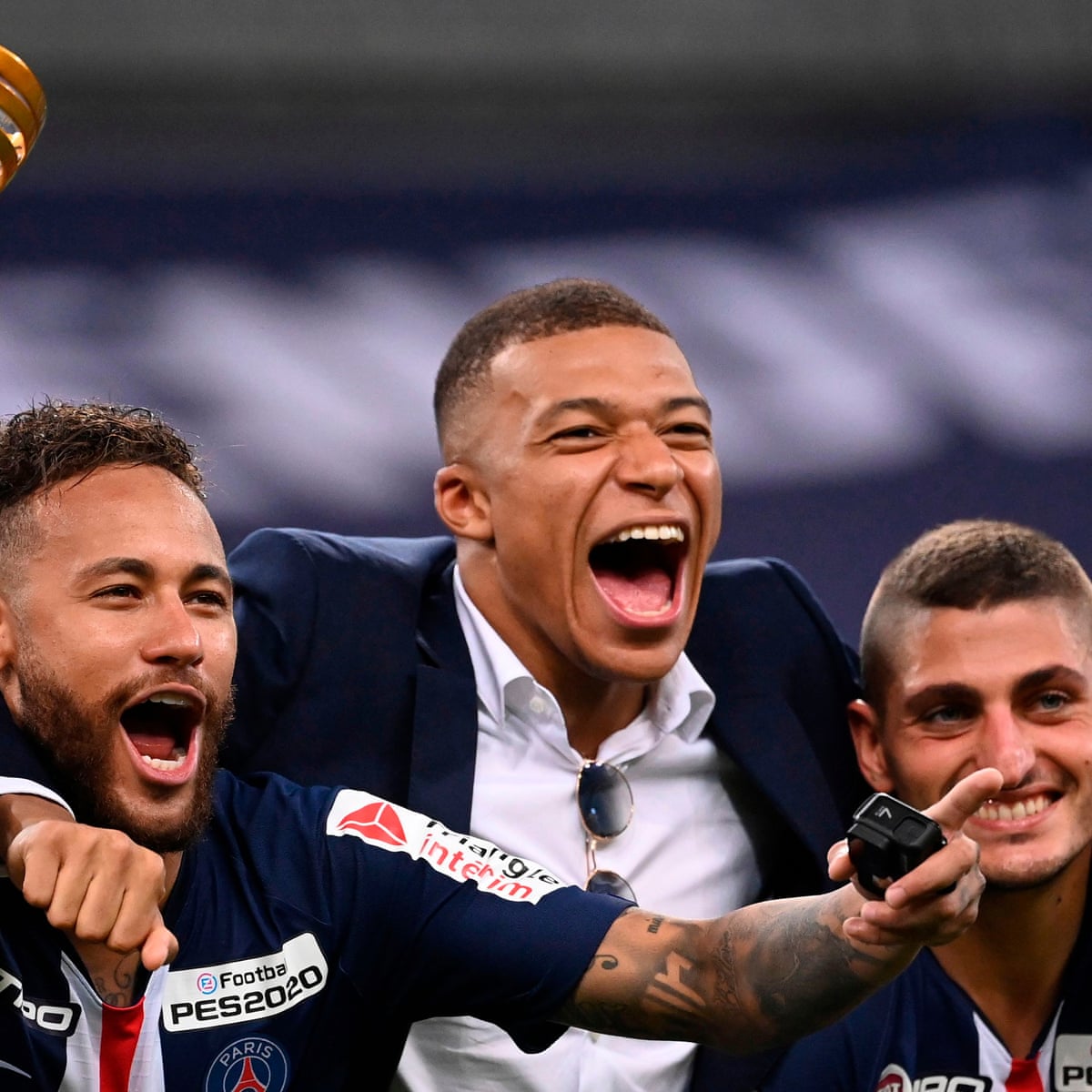 Psg And Lyon Warm Up For Champions League In Coupe De La Ligue Final Football The Guardian