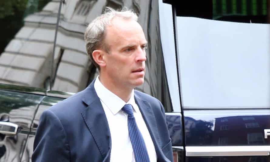 Afghans face catastrophe without urgent aid, UN warns | Afghanistan 2 Dominic Raab, the foreign secretary