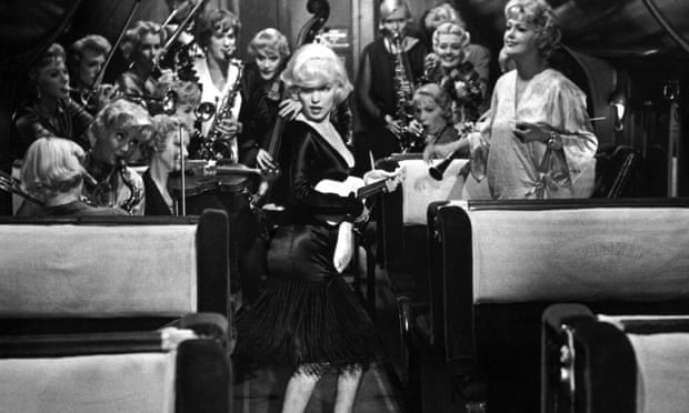 All that jazz … Marilyn Monroe in Some Like It Hot.