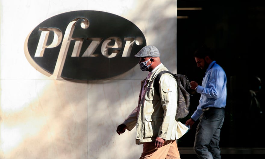 Pfizer world headquarters in New York.