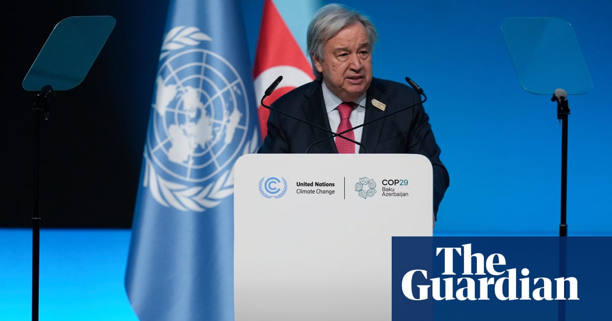 Guterres Warns of Climate Crisis at COP29