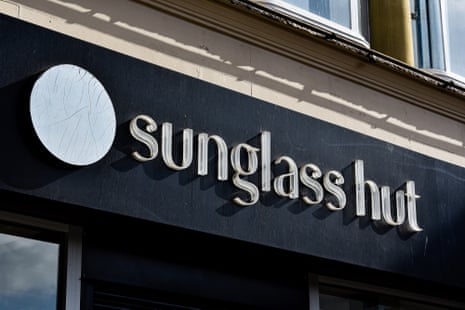 A Sunglass Hut store.