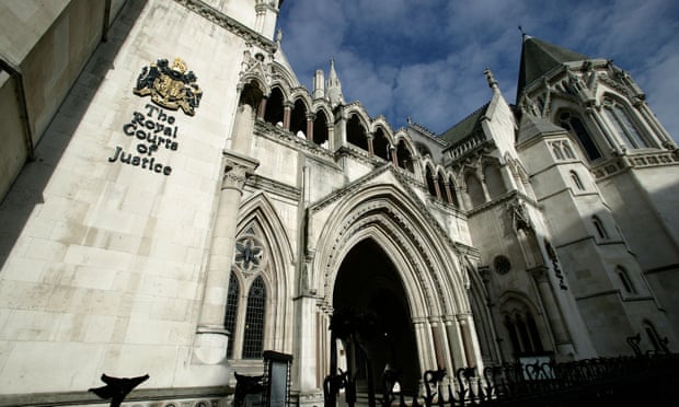 The Royal Courts of Justice.