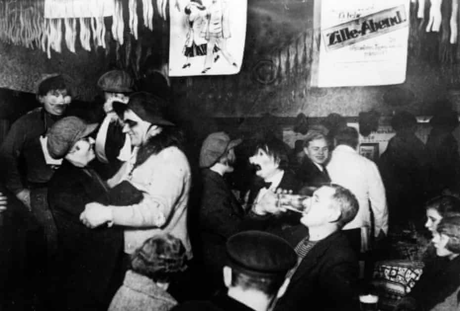 A nightclub in Berlin, 1930s.