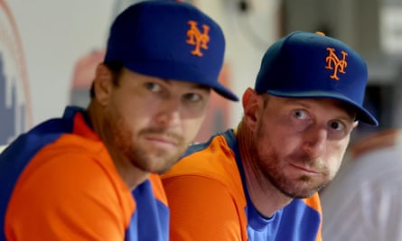 The Mets have the best one-two punch in the majors with Jacob deGrom (left) and Max Scherzer