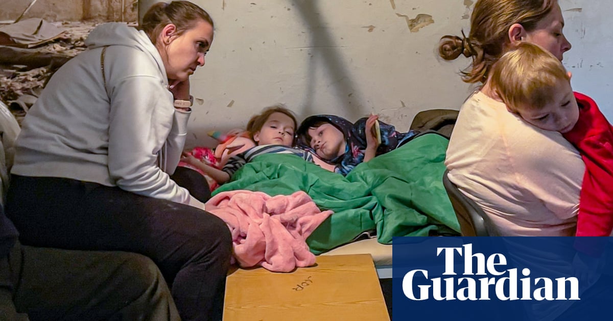 ‘We don’t know how to survive here’: a cancer ward for Ukrainian children under siege