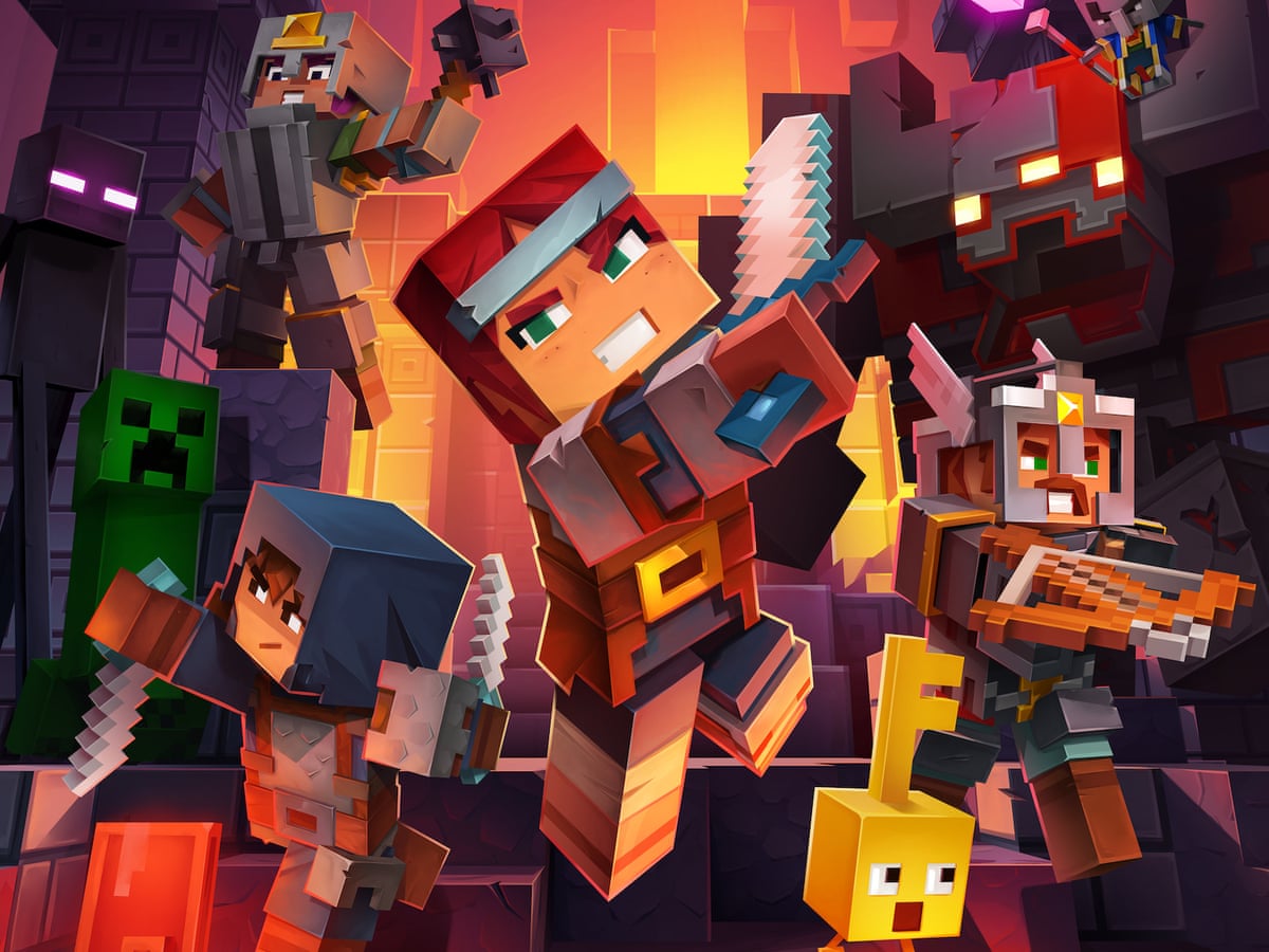 Minecraft Dungeons Review Hours Of Fun For Locked Down Families Minecraft The Guardian Minecraft Dungeons Review Hours Of Fun For Locked Down Families Minecraft The Guardian