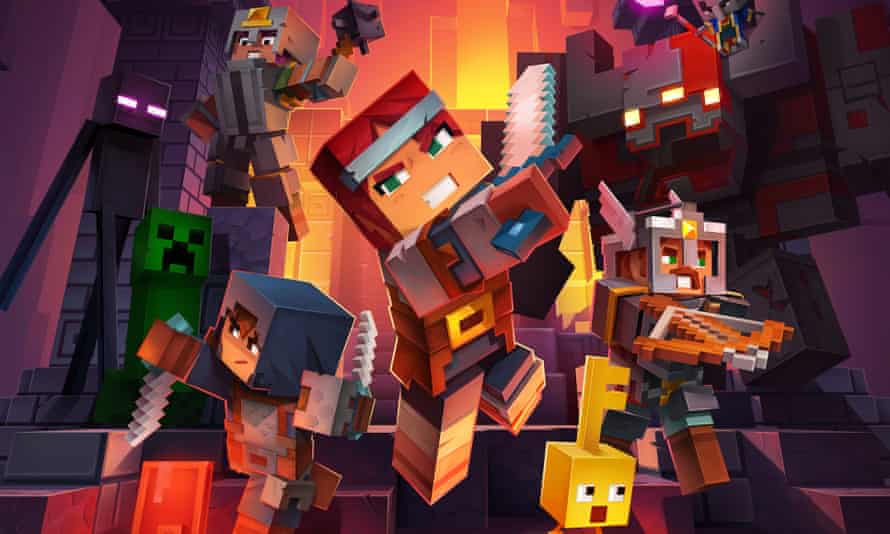 Minecraft Dungeons Review Hours Of Fun For Locked Down Families Minecraft The Guardian