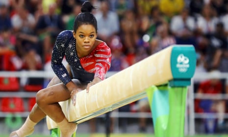 Gabby Douglas is a three-time Olympic champion