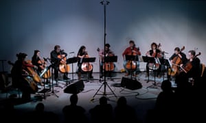 Apartment House performing Julius Eastman’s Holy Presence of Joan d’Arc at Ambika P3.