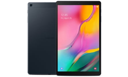 Samsung’s Galaxy Tab A10 has a 10.1in screen for under £200.