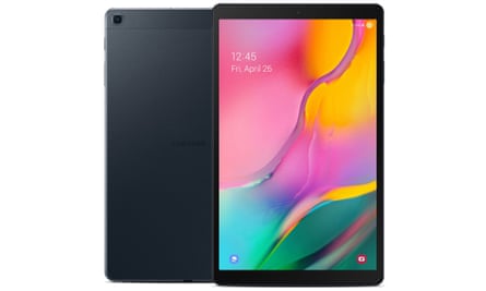 O Galaxy Tab A10 da Samsung tem uma tela de 10,1 polegadas por menos de £ 200.