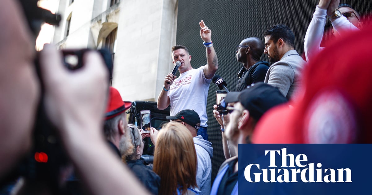 'Punches, milkshakes, attacks': inside the Tommy Robinson campaign | UK news | The Guardian