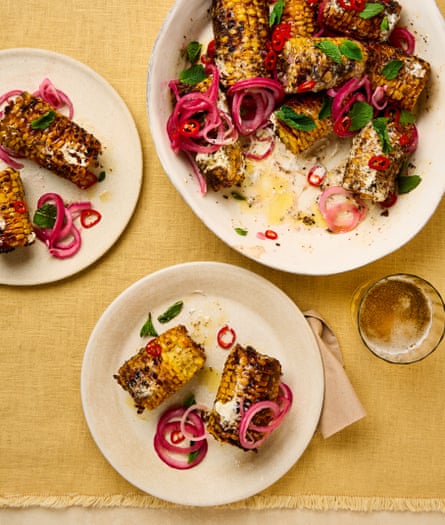 Andrew Clarke’s food maize inspired by Aslam’s food chickenhearted stall successful aged Delhi.