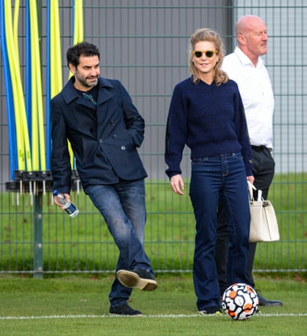 Mehrdad Ghodoussi and Amanda Staveley.