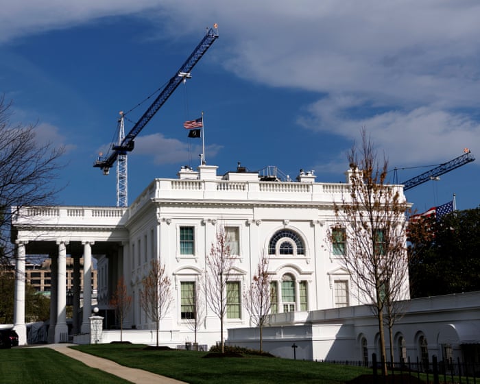 Trump’s White House ballroom project faces panel vote after judge ordered halt – US politics live