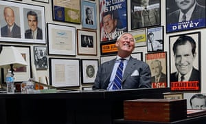 Roger Stone, pictured at his office in Fort Lauderdale, Florida: ‘Politics is a contact sport.’
