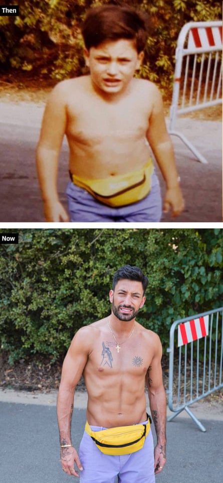 Giovanni Pernice nel 1997 e nel 2022
