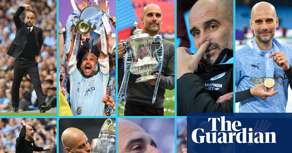 The Pep years: season by season, how Guardiola's Manchester City evolved