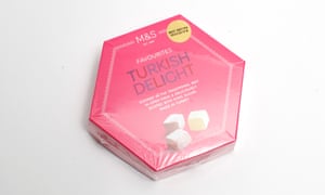 Marks & Spencer Rose & Lemon Turkish delight.