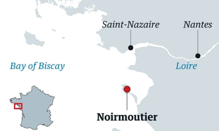 Noirmoutier map