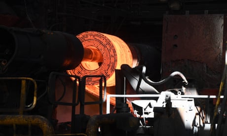 The Port Kembla Steelworks the home of Bluescope Steel and Colourbond in Wollongong, Monday, March 12, 2018. The Australian Government has secured an exemption from the recently announced U.S tariffs imposed on steel and aluminium recently announced by President Donald Trump. (AAP Image/Dean Lewins) NO ARCHIVING