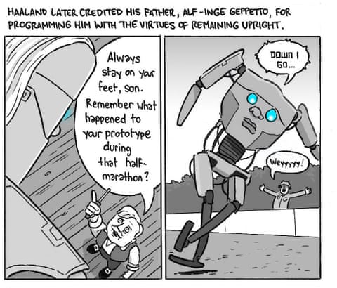 David Squires on … a clash of titans as Arsenal and Manchester City tear it up, panel 6