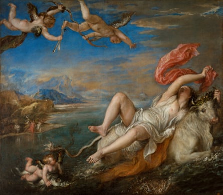 Titian’s The Rape of Europa (1559–62).