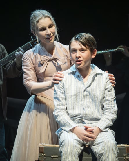 Joanna Hickman as Lily and Dexter Pulling as Colin in The Secret Garden at York Theatre Royal.