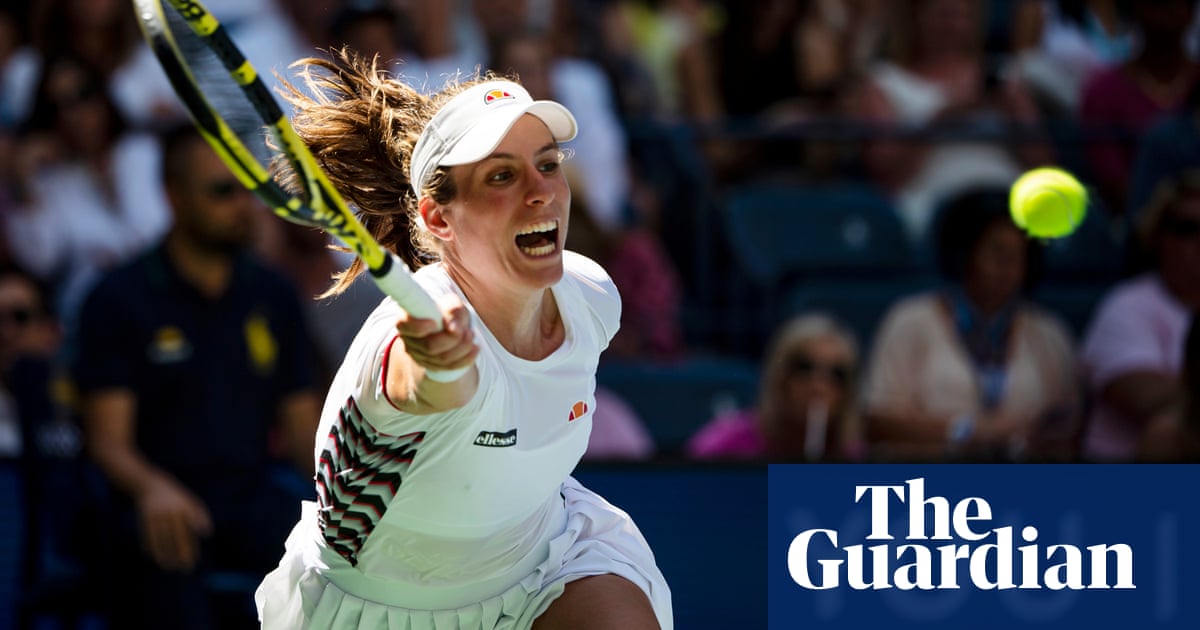 Johanna Konta: ‘I have had a knee injury since the start of the year’