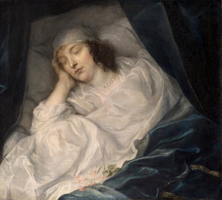Venetia, Lady Digby, on Her Deathbed by Van Dyck