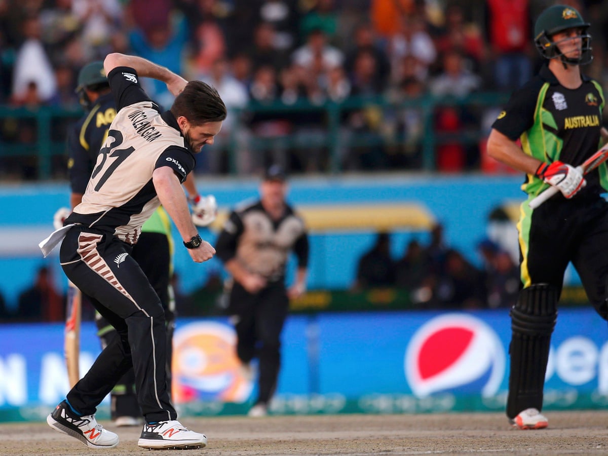 New Zealand Beat Australia By Eight Runs In World Twenty20