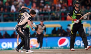 New Zealand Beat Australia By Eight Runs In World Twenty20