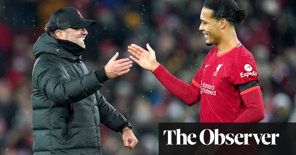 Van Dijk is Liverpool’s rock in Klopp’s shift from cavaliers to roundheads