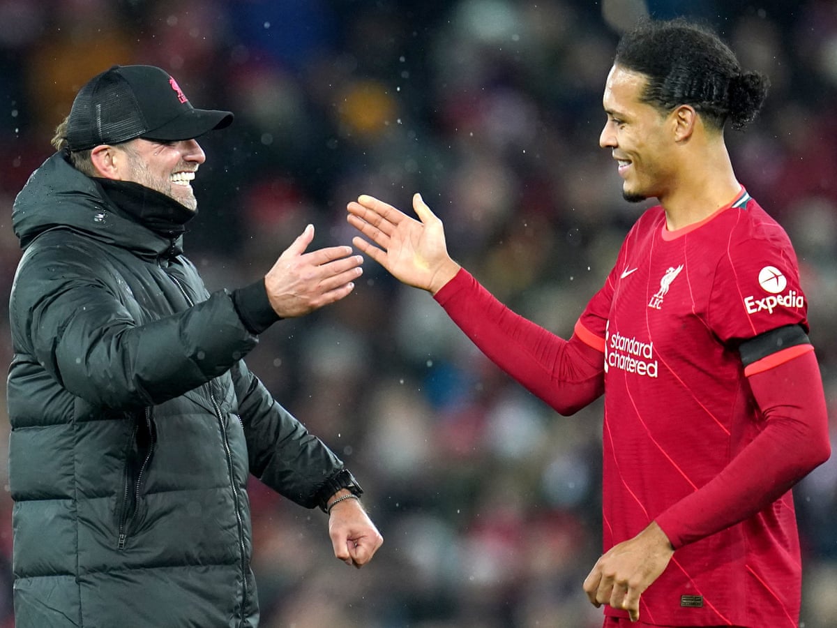 Van Dijk is Liverpool's rock in Klopp's shift from cavaliers to roundheads | Liverpool | The Guardian